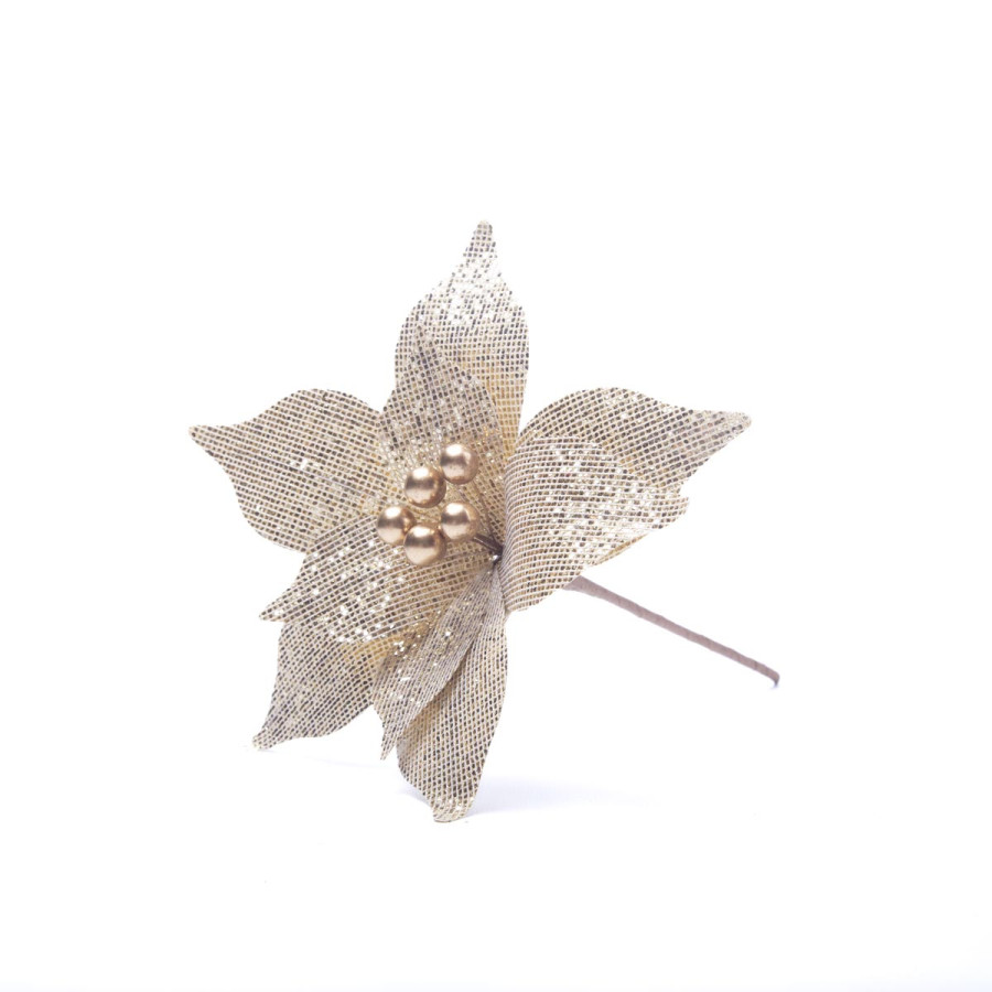 Adorno Estrella Federal Dorada 22 cm Alparamis A24-4056G