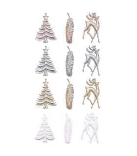 Adorno Pluma Pino o Reno