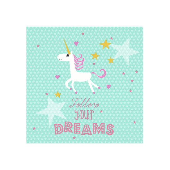 Servilletas 33x33 Follow Your Dreams