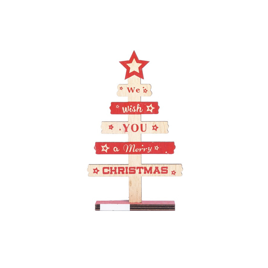 Arbolito de Madera con Pie 18cm