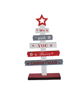 Arbolito de Madera con Pie 18cm