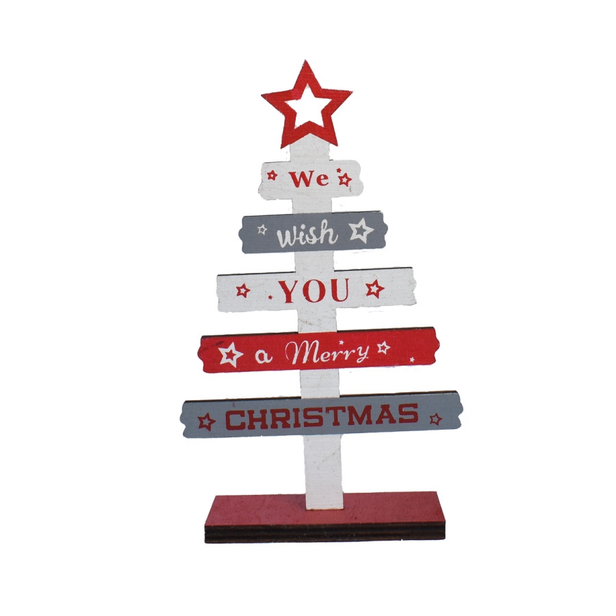 Arbolito de Madera con Pie 18cm