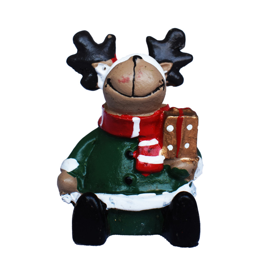 Adorno De Navidad De Poliresina 4 Cm Surtido