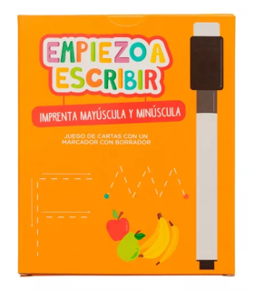 Cartas Didácticas Empiezo A Escribir Imprenta Barco De Papel