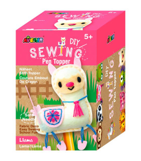 Kit de Costura Pen Topper Llama Avenir
