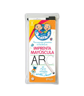 Libro Abremente Para Escribir y Borrar Imprenta Mayúscula