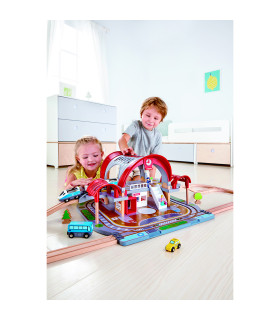 Estación de Tren de la Gran Ciudad de Juguete Hape