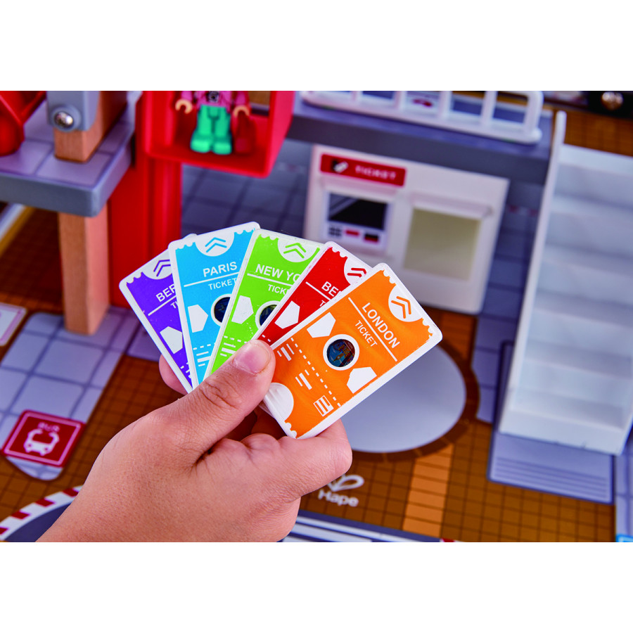 Estación de Tren de la Gran Ciudad de Juguete Hape