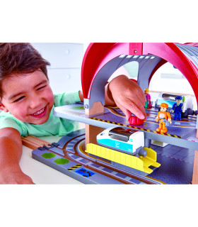 Estación de Tren de la Gran Ciudad de Juguete Hape