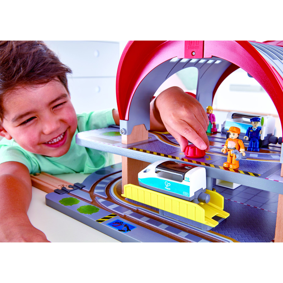 Estación de Tren de la Gran Ciudad de Juguete Hape