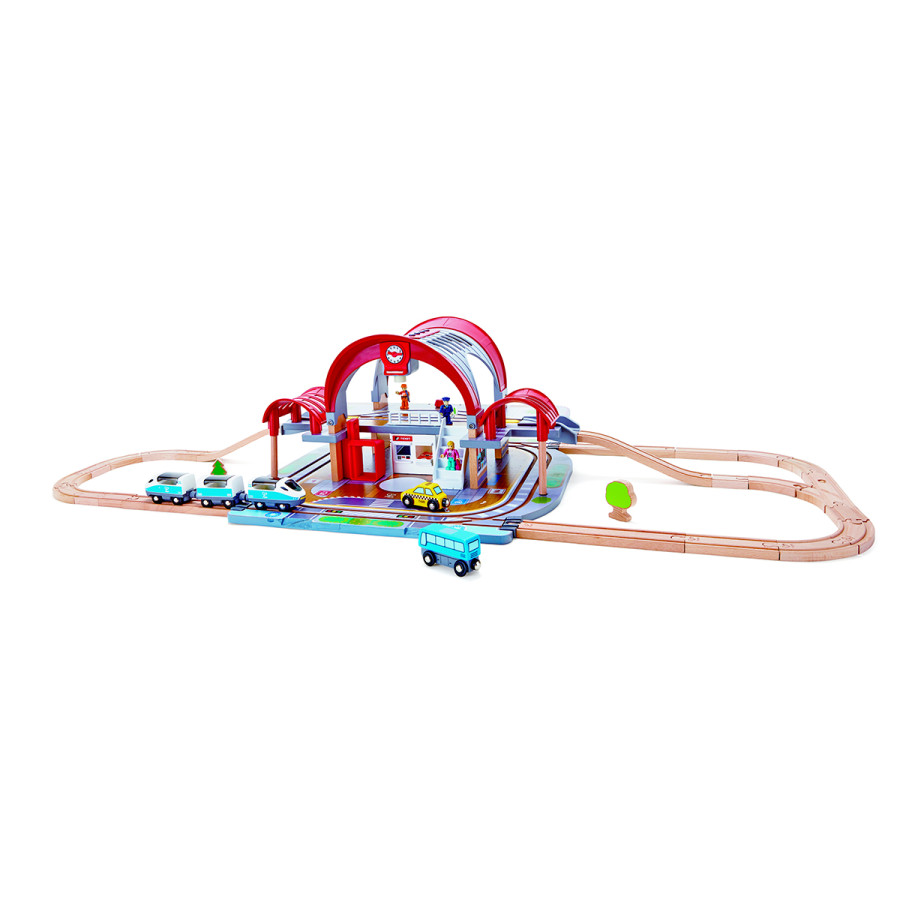 Estación de Tren de la Gran Ciudad de Juguete Hape