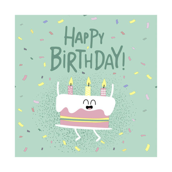 Servilletas 33 x 33 cm B Day Yeeey