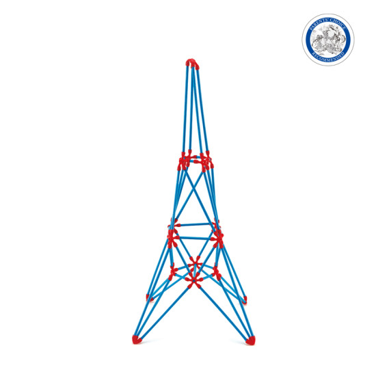 Kit Flexistix de Construcción Creativa Torre Eiffel 62 pzas Hape