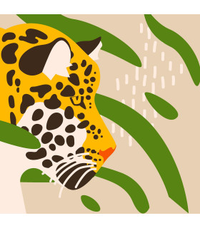 Servilletas 33 x 33 cm Amur Leopard