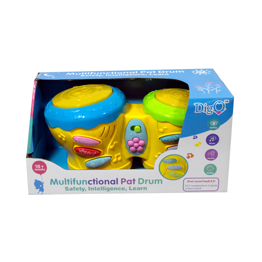 Bongó Multifuncional de Juguete a Pilas