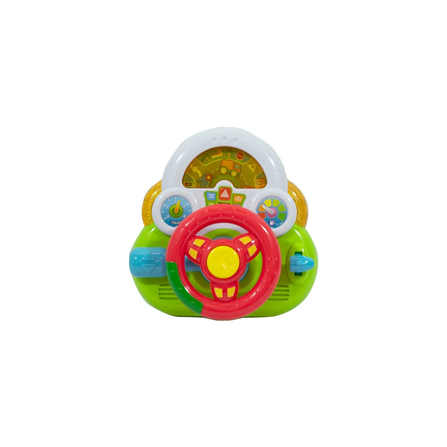 Mini Volante con Luz y Sonido de Juguete a Pilas