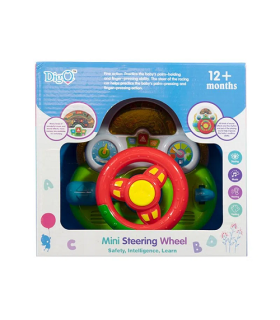 Mini Volante con Luz y Sonido de Juguete a Pilas