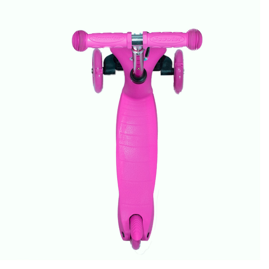 Monopatín de Aluminio Rocker Mini de 3 Ruedas Rosa