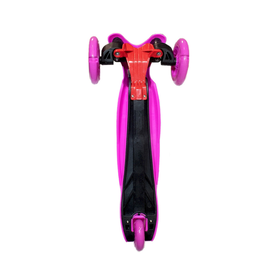 Monopatín de Aluminio Rocker Mini de 3 Ruedas Rosa