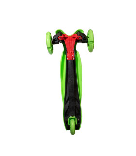 Monopatín de Aluminio Rocker Mini de 3 Ruedas Verde