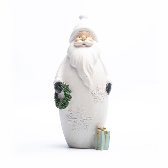 Adorno de Papá Noel con Corona 21 cm Alparamis