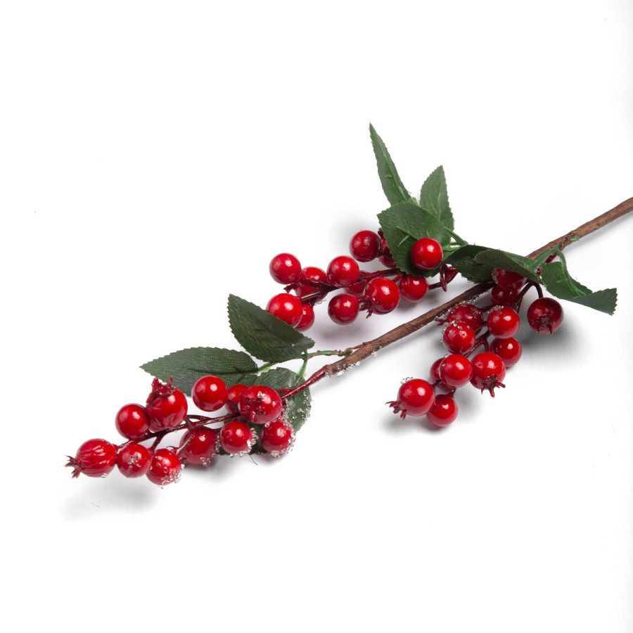 Adorno Pick de Bayas Rojas 56 cm Alparamis LA5056-2