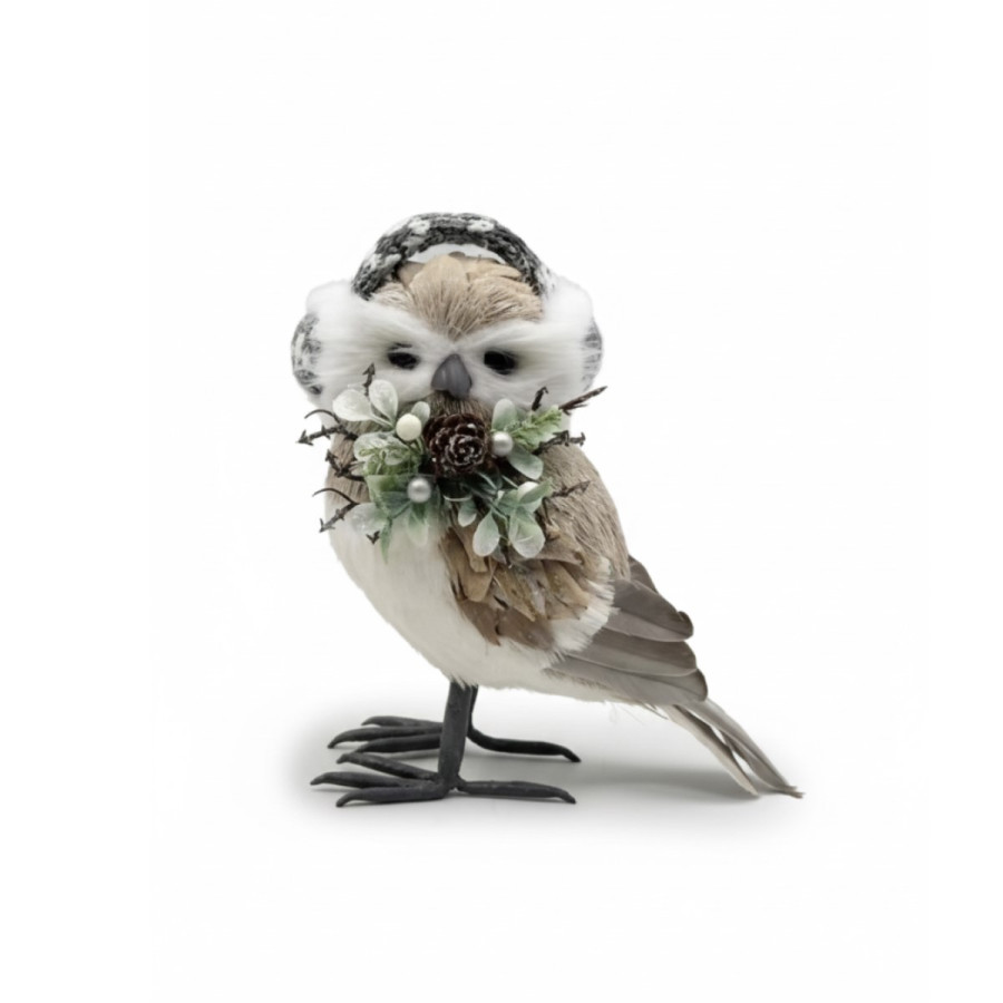 Adorno Buho 21x20 cm Alparamis