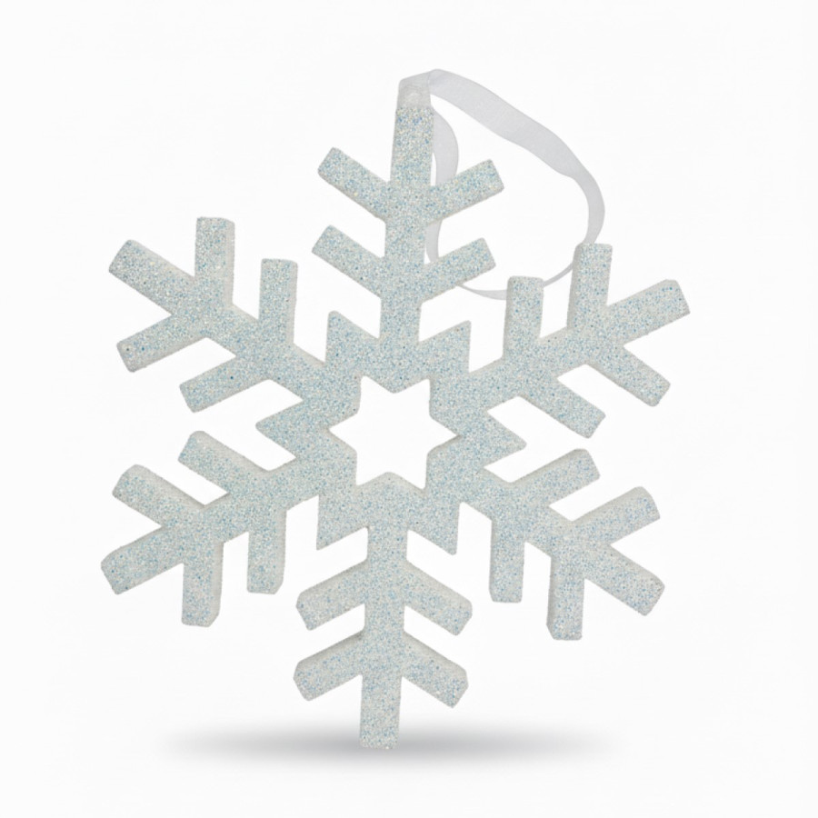 Adorno Copo de Nieve 35 cm Alparamis