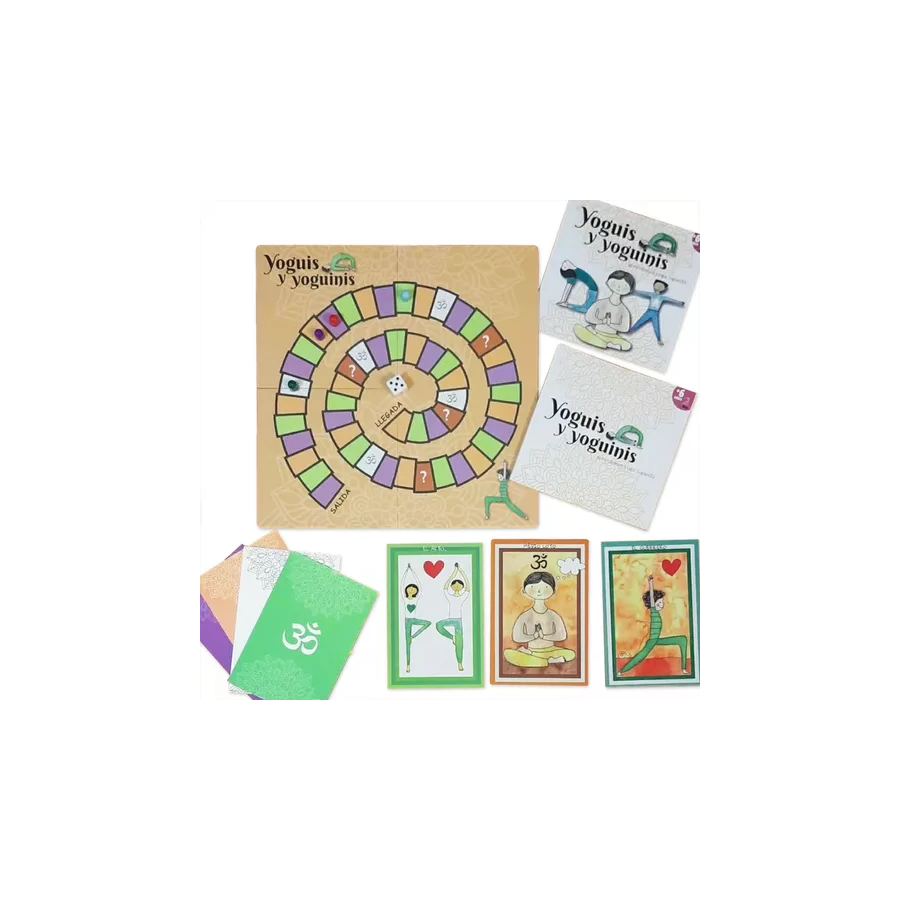 Juego De Mesa Yoguis Y Yoguinis Yoga Barco De Papel