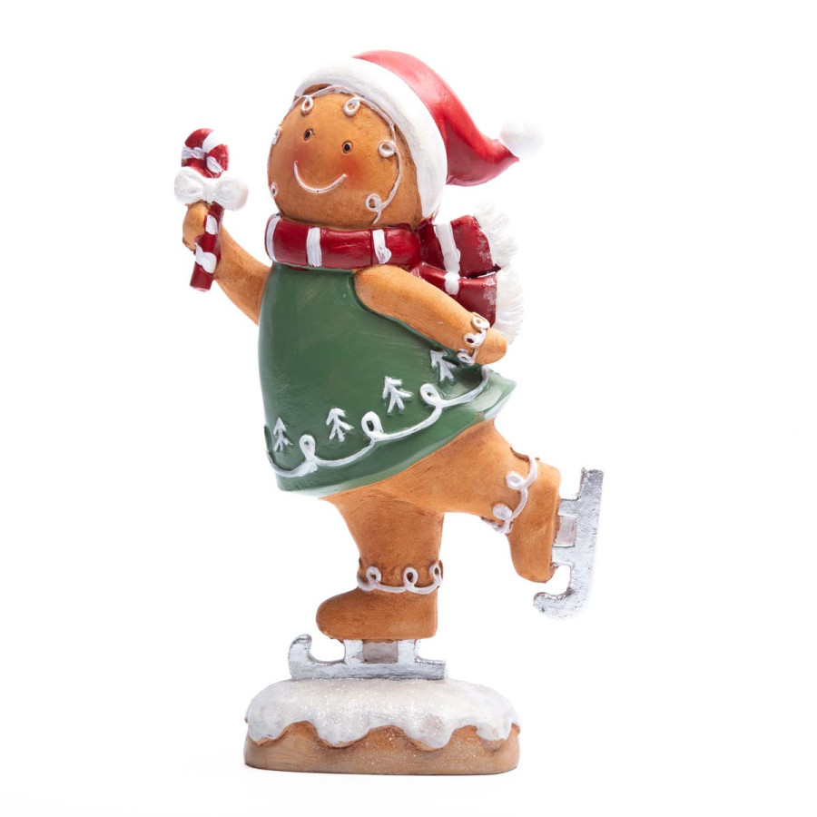 Adorno de Gingerbread Man 20 cm Alparamis