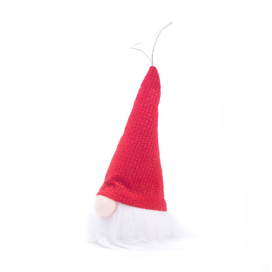 Adorno de Duende Rojo con Luz LED 14 cm Alparamis