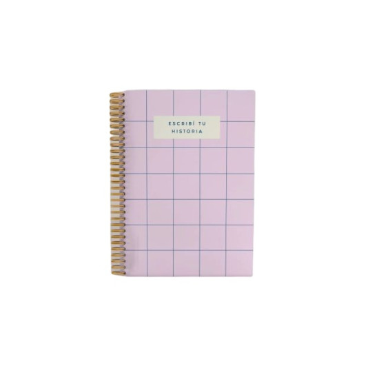Cuaderno A5 Liso Escribi Tu Historia