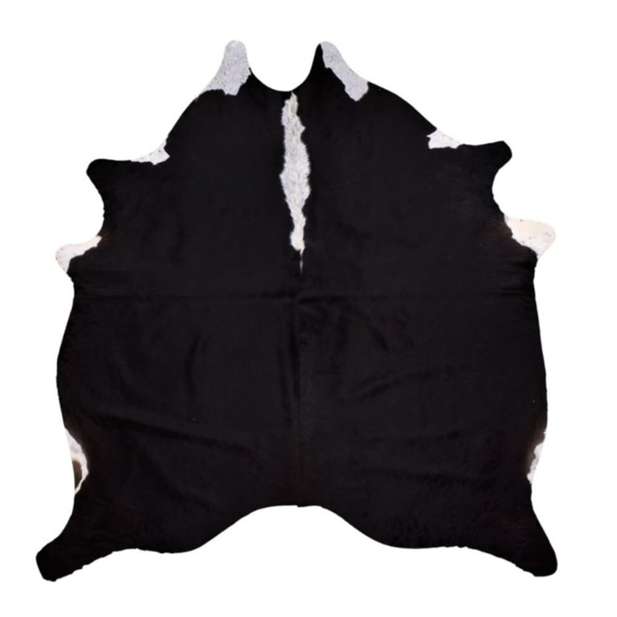 Cuero Vacuno Blanco y Negro  1.80 m * 2.05 m