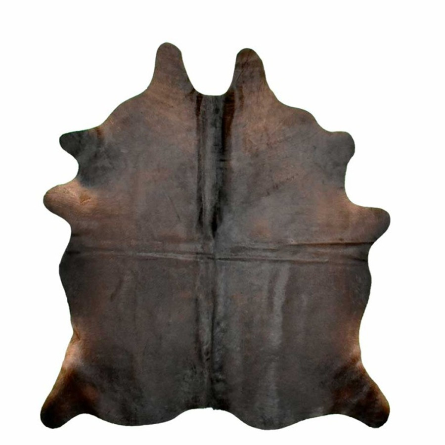 Cuero Vacuno Café Negro   1.80 m * 2.05 m