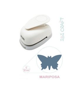 Perforadora Artística 25 mm Mariposa Ibicraft