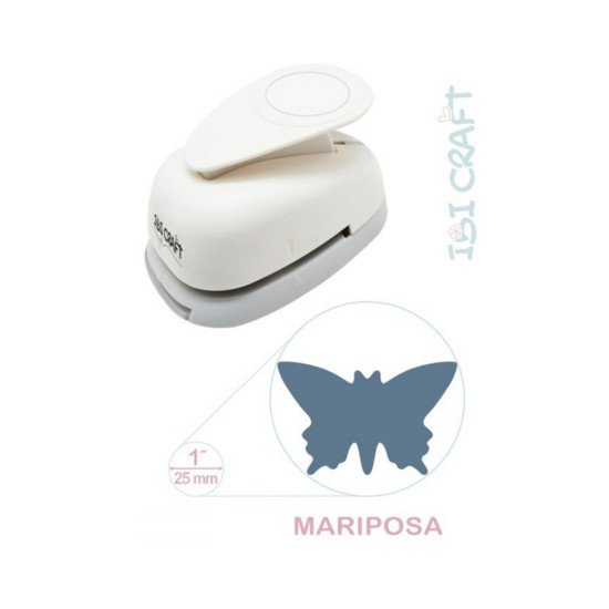 Perforadora Artística 25 mm Mariposa Ibicraft