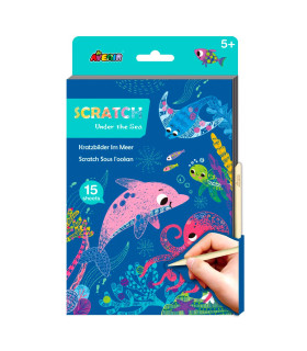 Scratch Book A5 Bajo el Mar Avenir