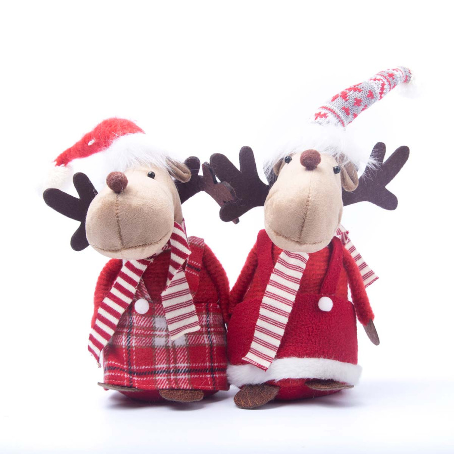 Adorno de Reno Parado 41 cm Alparamis