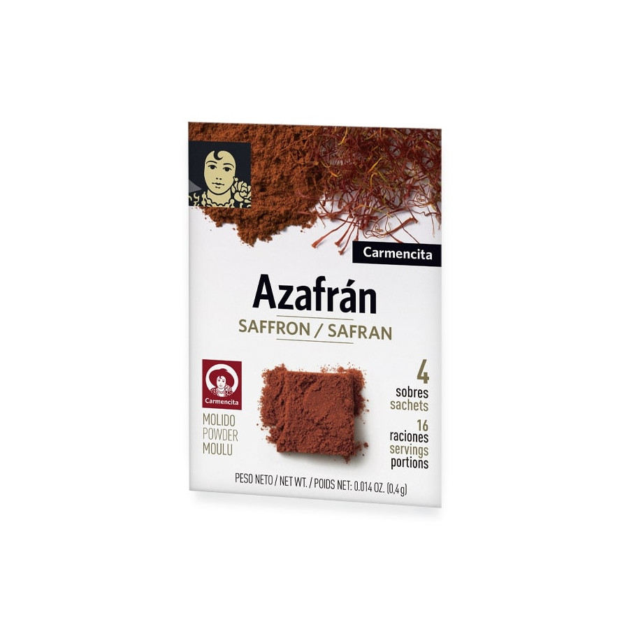 Azafran Molido Carmencita x4 Sobres