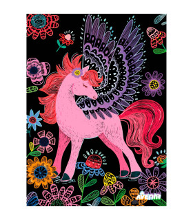 Scratch Art 4 Pegasus Mágicos Avenir