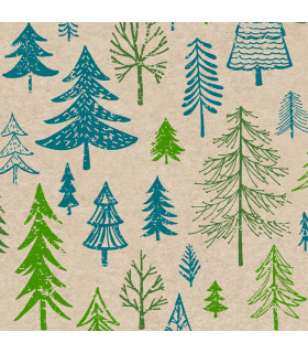 Servilletas Recicladas 33 x 33 cm Into the Wood