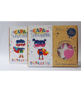 Kit Mi Disfraz De Superheroina