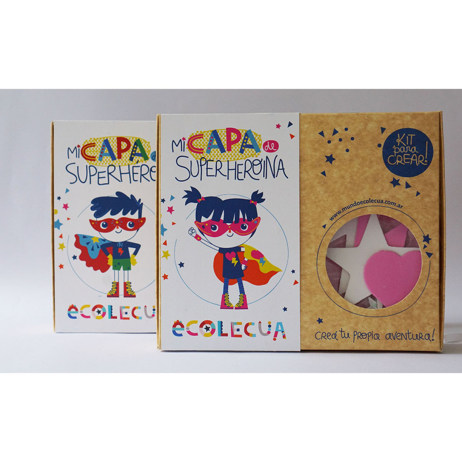 Kit Mi Disfraz De Superheroina