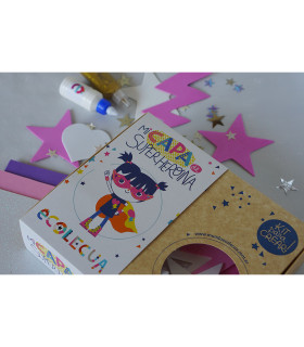 Kit Mi Disfraz De Superheroina