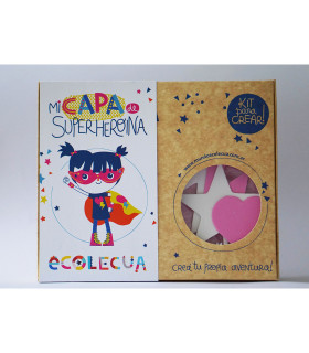 Kit Mi Disfraz De Superheroina