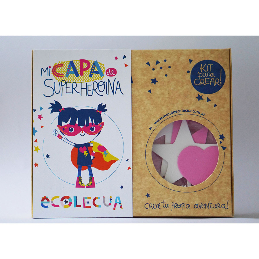 Kit Mi Disfraz De Superheroina