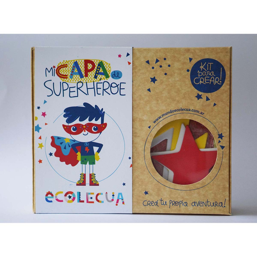 Kit Mi Disfraz De Superheroe