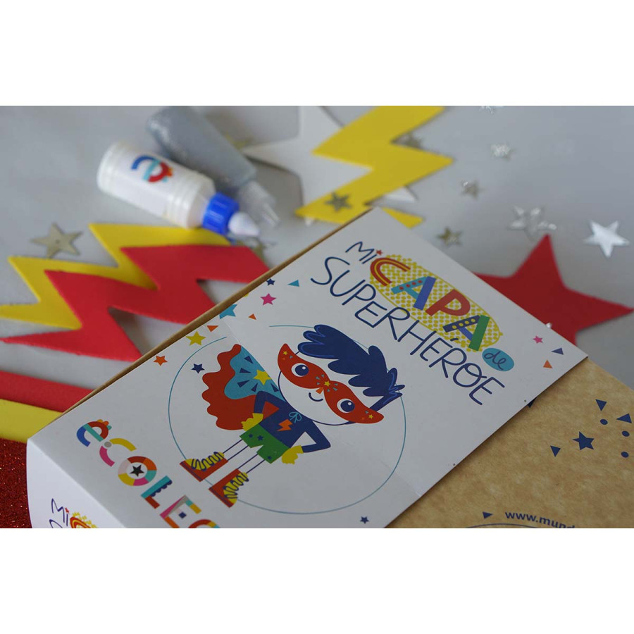 Kit Mi Disfraz De Superheroe