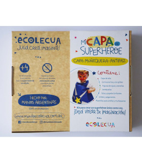 Kit Mi Disfraz De Superheroe