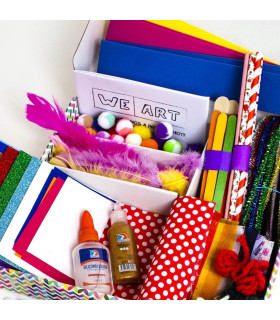 Kit De Manualidades Para Niños 300 Piezas